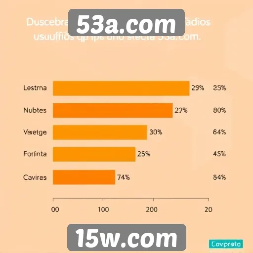 Índice de satisfação dos usuários no site 53a.com